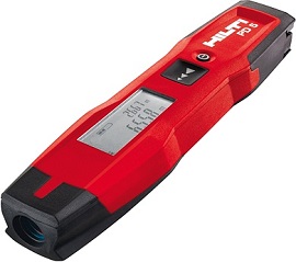 喜利得（HILTI）激光測距儀 手持式 筆式 紅外線電子測量儀室內款100米PD5