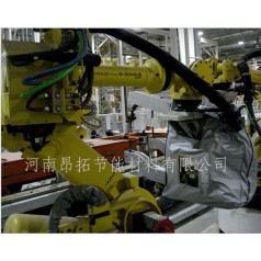昂拓專業(yè)阻燃機(jī)器人防護(hù)服，焊槍機(jī)器人防護(hù)服