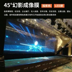 時代中視專注全息投影行業十余年 幻影成像展示膜 45度反射膜 量大從優
