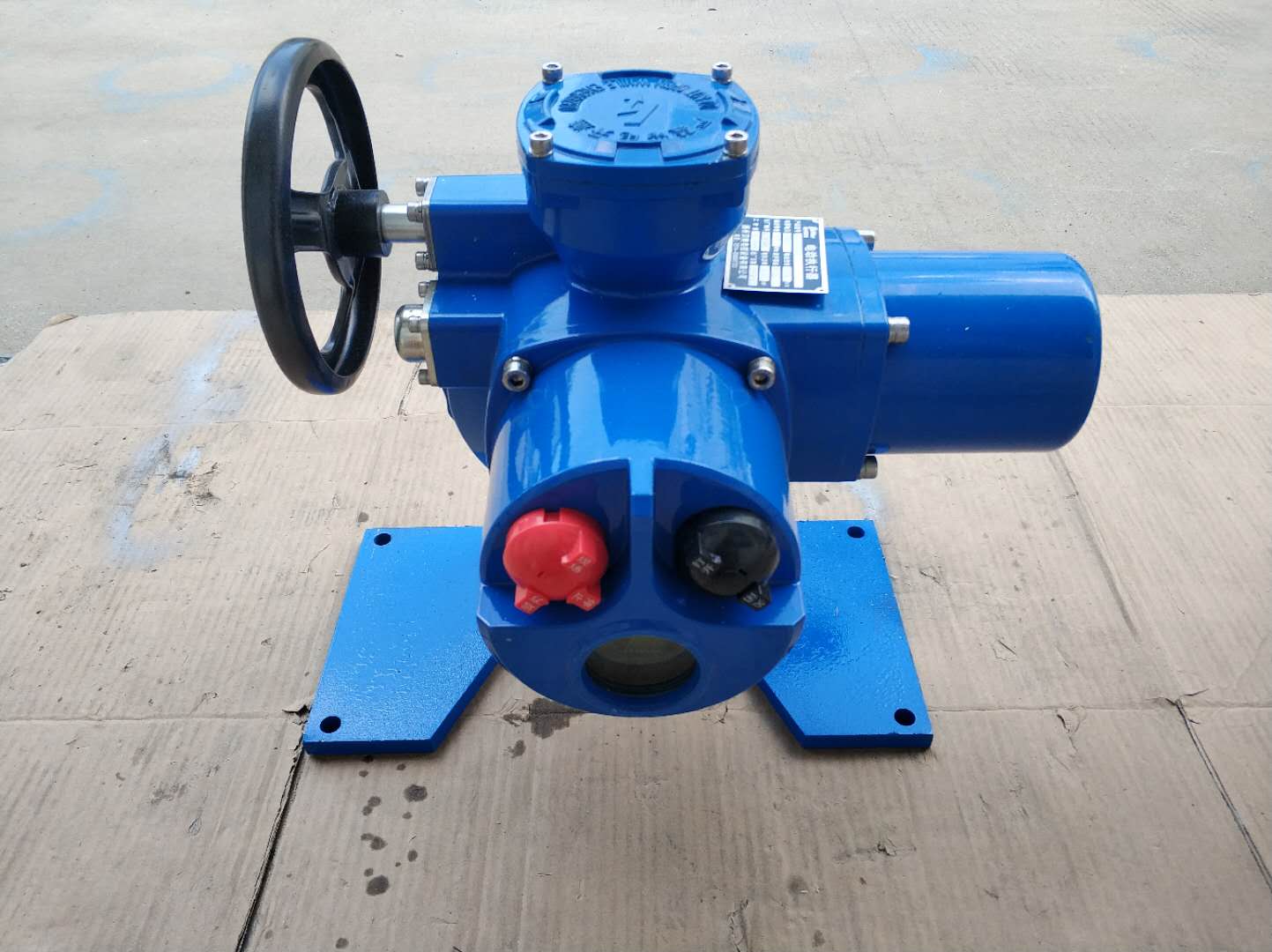 揚州瑞浦DKJ-7100D 電子式角行程電動執行器